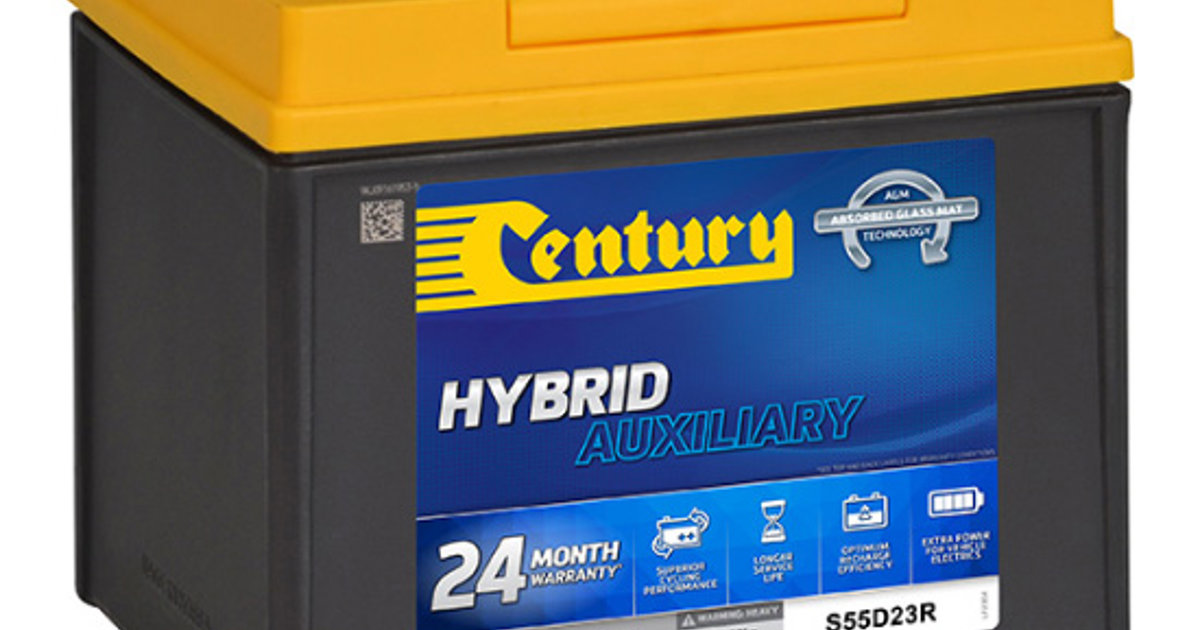 S55D23R - Hybrid Auxiliary Hybrid & EV car batteries | Century Batteries