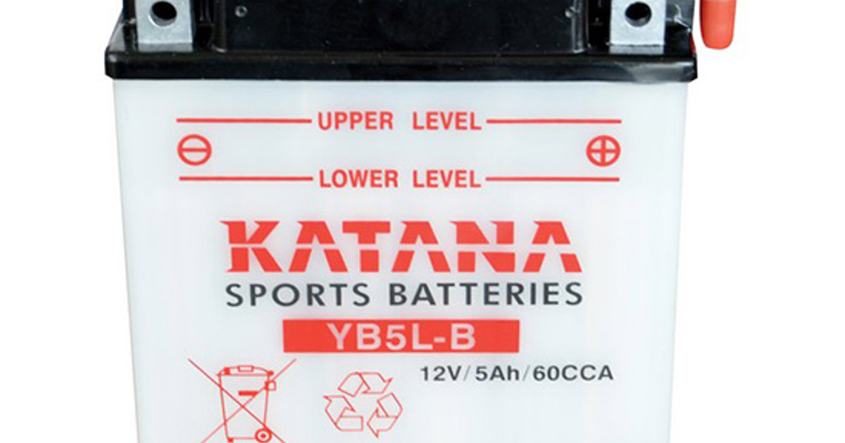 Batterie 12V 5 Ah NB5L-B / YB5L-B - NHK +D /// en Stock sur BIXESS™