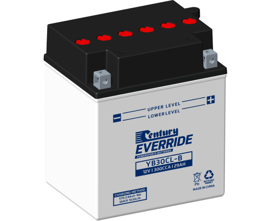 YB30CL-B - Conventional Motorcycle & Powersport batteries | Century ...